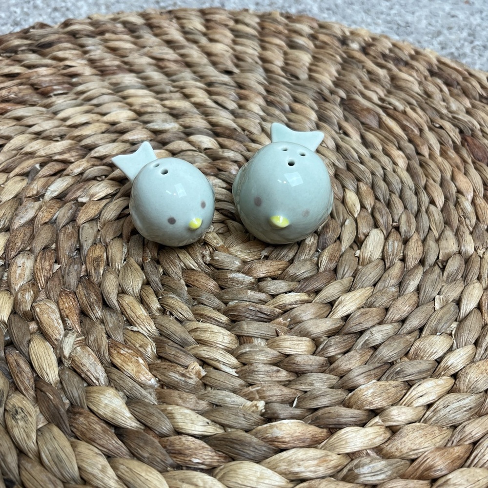 Bird Shaped Salt and Pepper Shakers Kitchen Accessories Decor Utensils